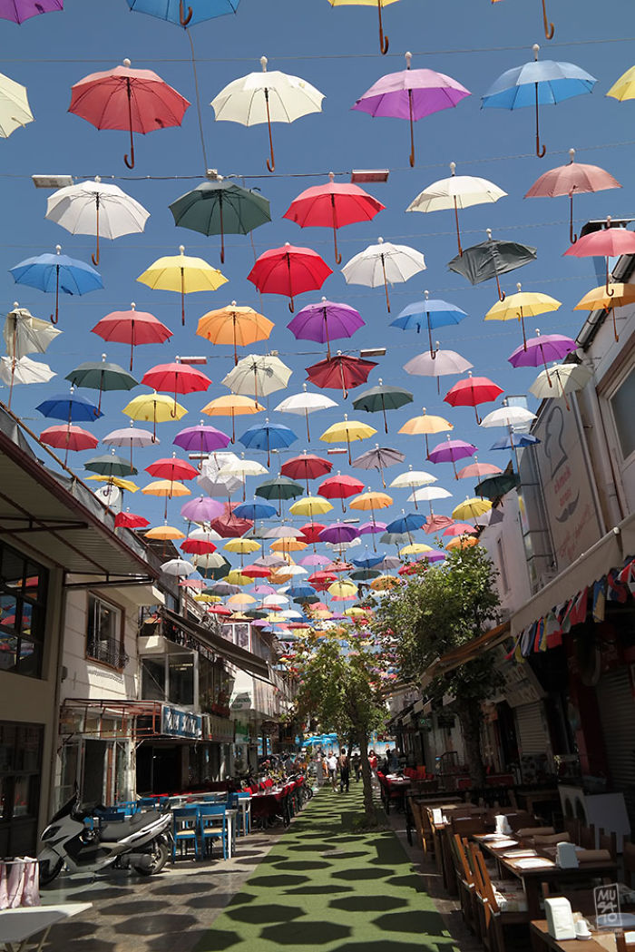 Umbrella Sky, Antalya Turkey