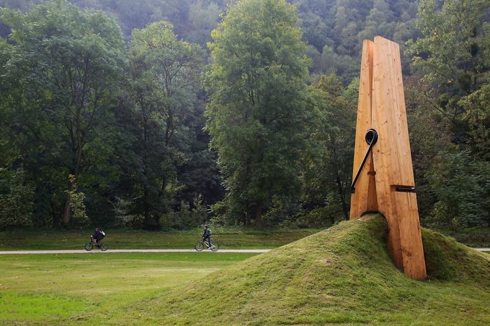 Giant Clothespin By Mehmet Ali Uysal