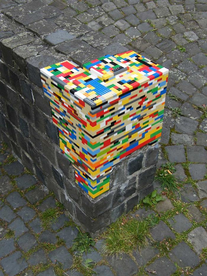 Lego Walls By Jan Vormann