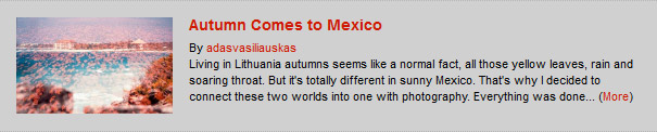 Autumn Comes to Mexico