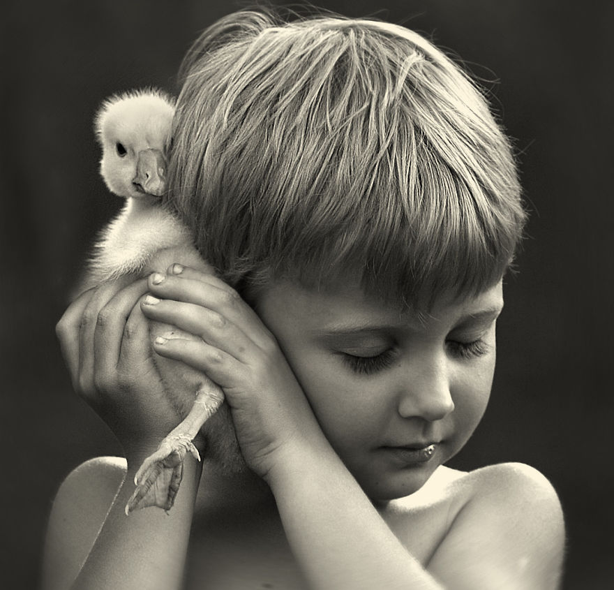 -crianças animais-fotografia-elena-shumilova-16
