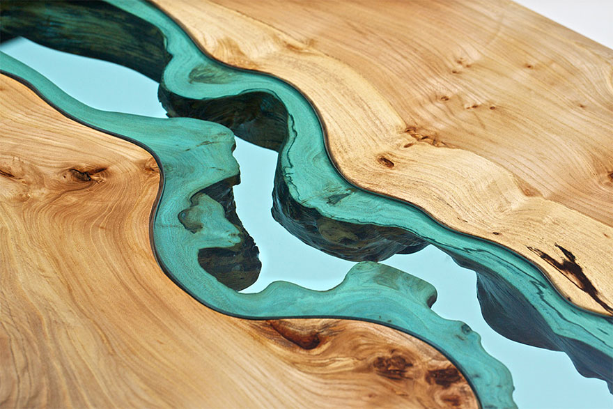 طراحی جریان رودخانه و دریاچه روی میز 1