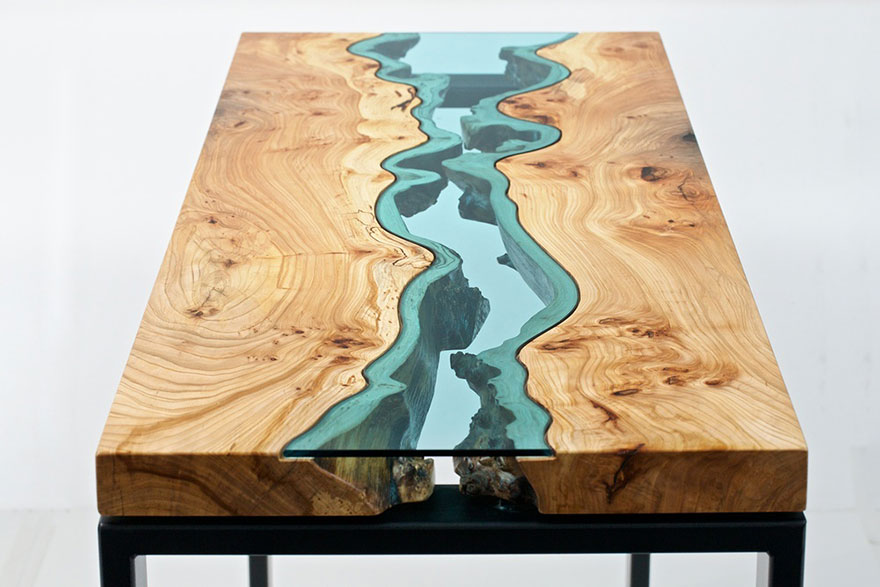 طراحی جریان رودخانه و دریاچه روی میز 1