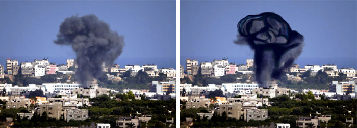 http://www.boredpanda.com/blog/wp-content/uploads/2014/07/gaza-israel-rocket-strike-smoke-art-25.jpg