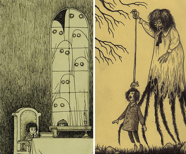 creepy-monsters-sticky-notes-drawings-don-kenn-4