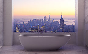 What It's Like To Live In A $95-Million Penthouse 1,396 Feet Above New York City