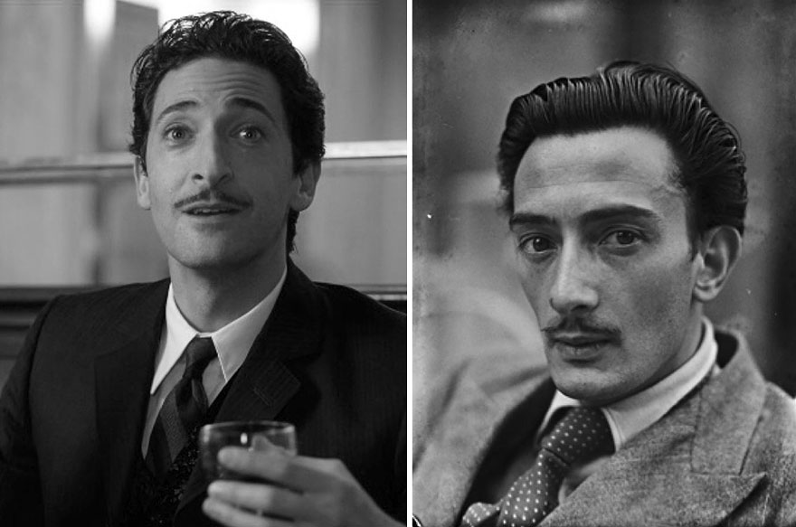 Adrien Brody As Salvador Dali In Midnight In Paris