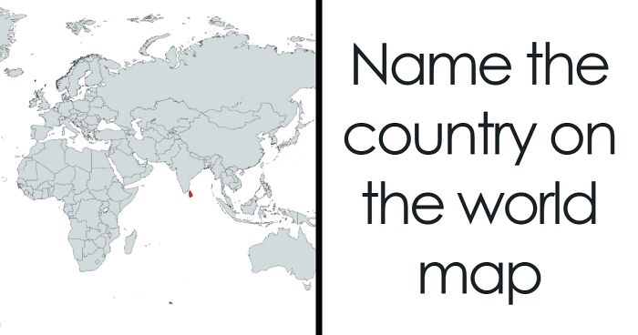 “Think You Know The Globe?”: Try To Identify 30 Countries By Just A Mark On The World Map