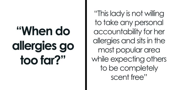Woman Rejects Solutions To Her Allergies, Continues Complaining About Coworkers To Management