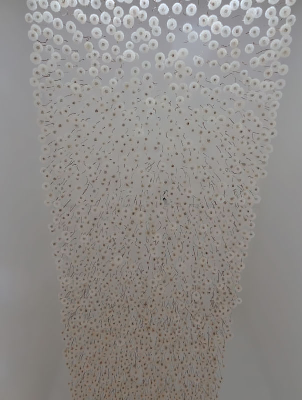 2,000 Suspended Dandelions by Regine Ramseier 2,000 Suspended Dandelions by Regine Ramseier