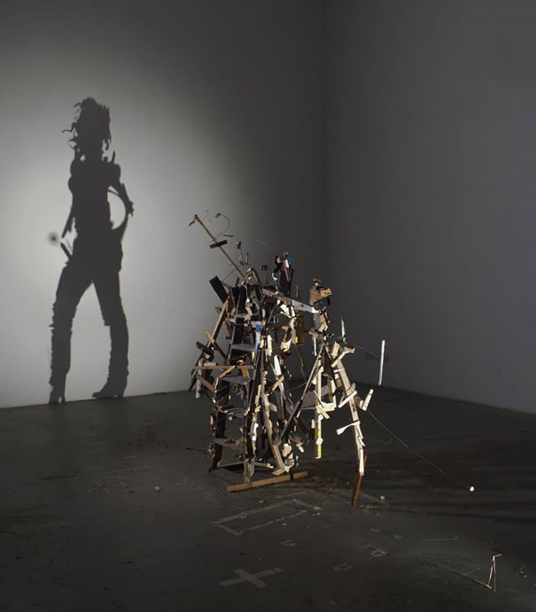 Amazing Shadow Art Created from Junk