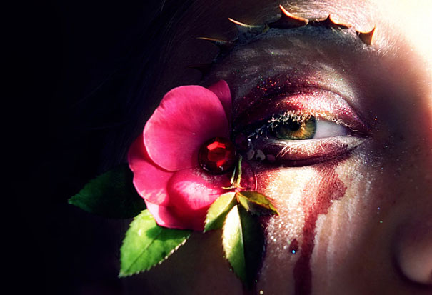 Incredibly Colorful Eye Makeup Art by Svenja Schmitt Incredibly Colorful Eye Makeup Art by Svenja Schmitt