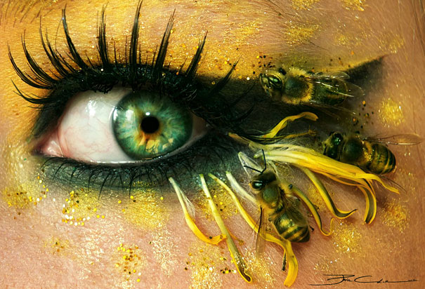 Incredibly Colorful Eye Makeup Art by Svenja Schmitt Incredibly Colorful Eye Makeup Art by Svenja Schmitt