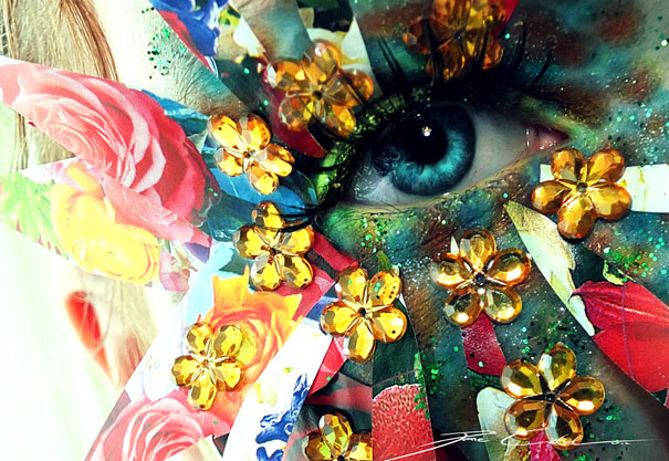 Incredibly Colorful Eye Makeup Art by Svenja Schmitt