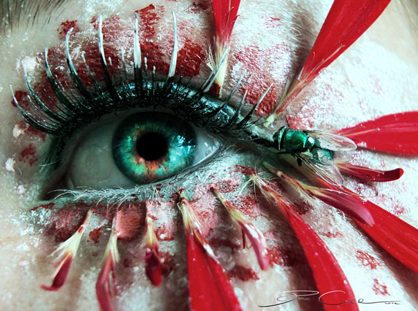 Incredibly Colorful Eye Makeup Art by Svenja Schmitt Incredibly Colorful Eye Makeup Art by Svenja Schmitt