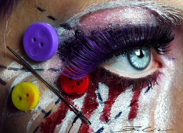Incredibly Colorful Eye Makeup Art by Svenja Schmitt