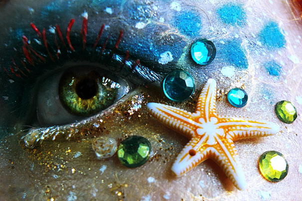 Incredibly Colorful Eye Makeup Art by Svenja Schmitt