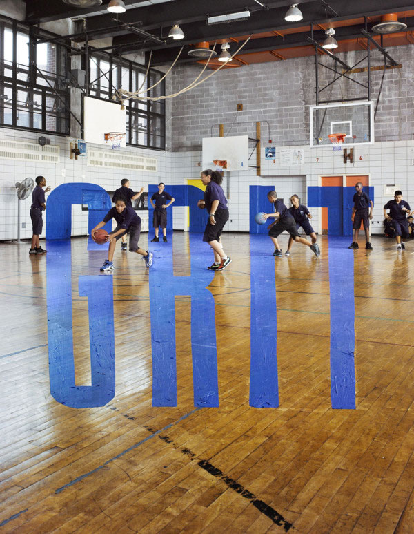 Teaching Character: Anamorphic Typography by Stephen Doyle