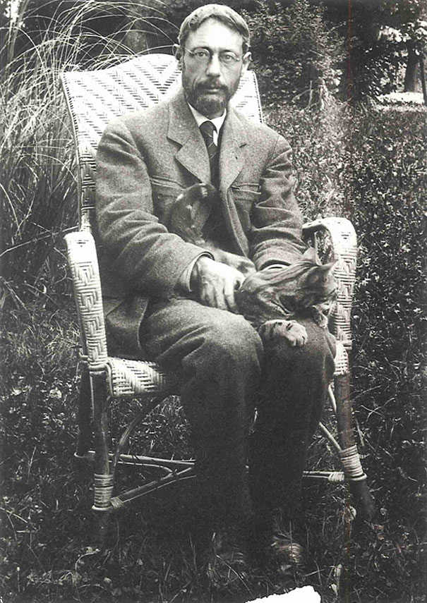 famous-artists-and-their-cats-9