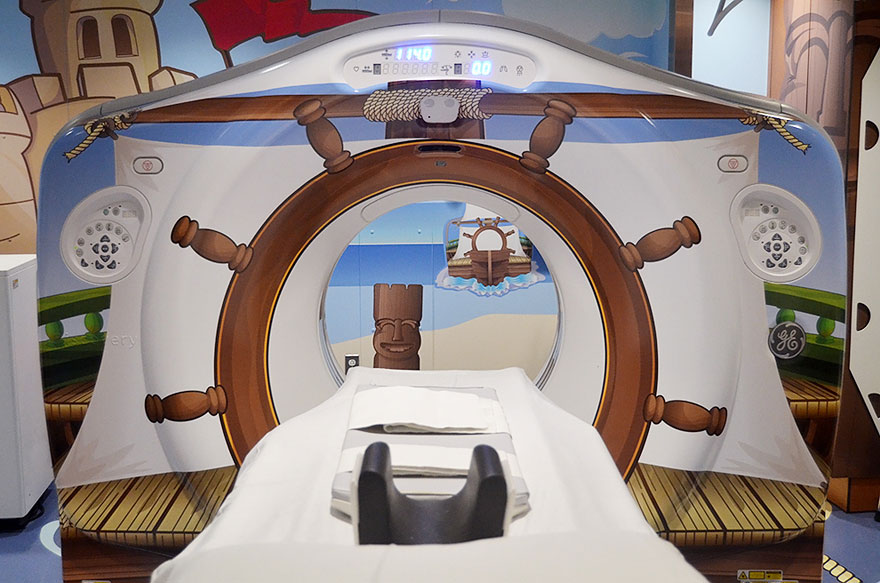 New York Children Hospital Installs A Pirate-themed CT Scanner New York Children Hospital Installs A Pirate-themed CT Scanner