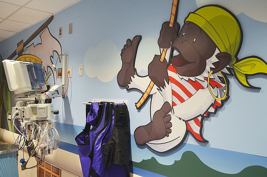 New York Children Hospital Installs A Pirate-themed CT Scanner New York Children Hospital Installs A Pirate-themed CT Scanner