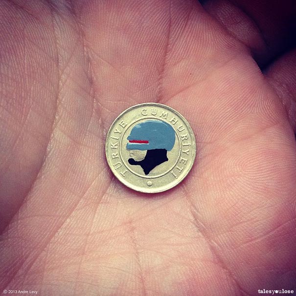 Brazilian Artist Transforms Coins Into Tiny Pop-Culture Portraits (22 pics) Brazilian Artist Transforms Coins Into Tiny Pop-Culture Portraits (22 pics)