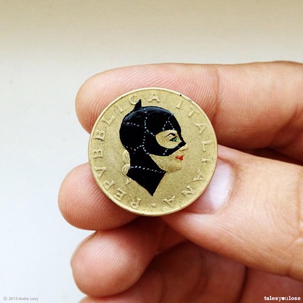 Brazilian Artist Transforms Coins Into Tiny Pop-Culture Portraits (22 pics) Brazilian Artist Transforms Coins Into Tiny Pop-Culture Portraits (22 pics)