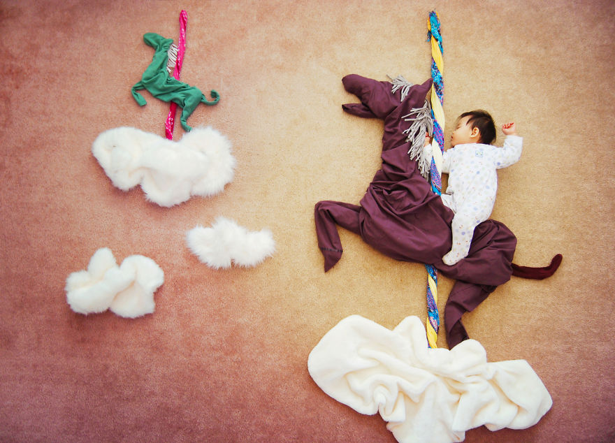 Creative Mom Turns Her Baby's Naptime Into Dream Adventures (Updated)
