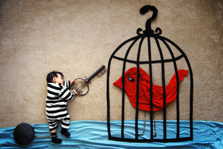 Creative Mom Turns Her Baby's Naptime Into Dream Adventures (Updated)