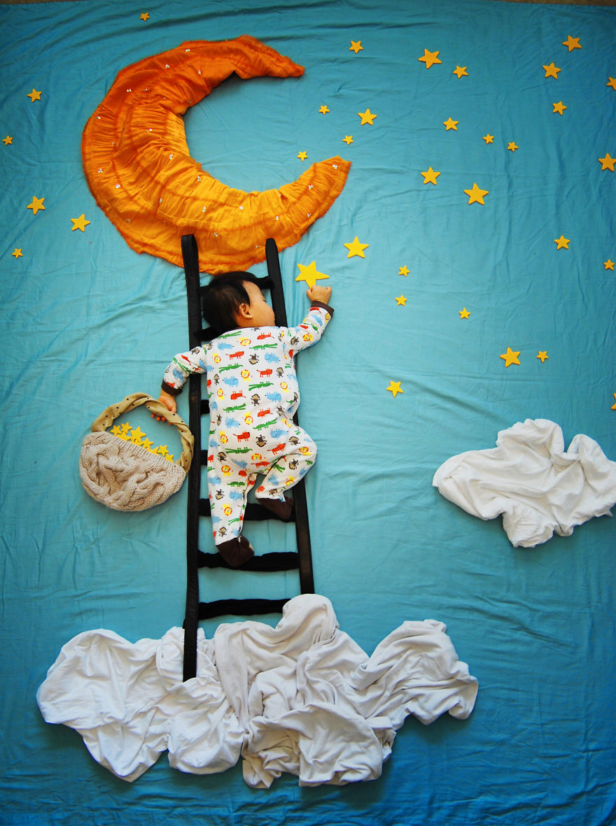 Creative Mom Turns Her Baby's Naptime Into Dream Adventures (Updated)