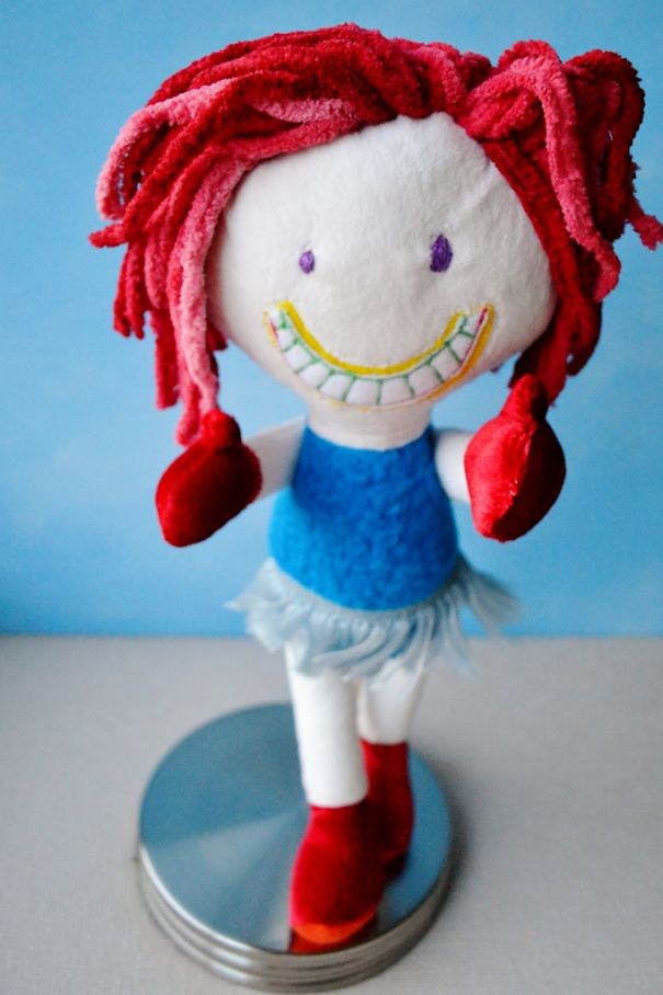 Artist Turns Kids' Drawings Into Real-Life Plush Toys (30 Pics)