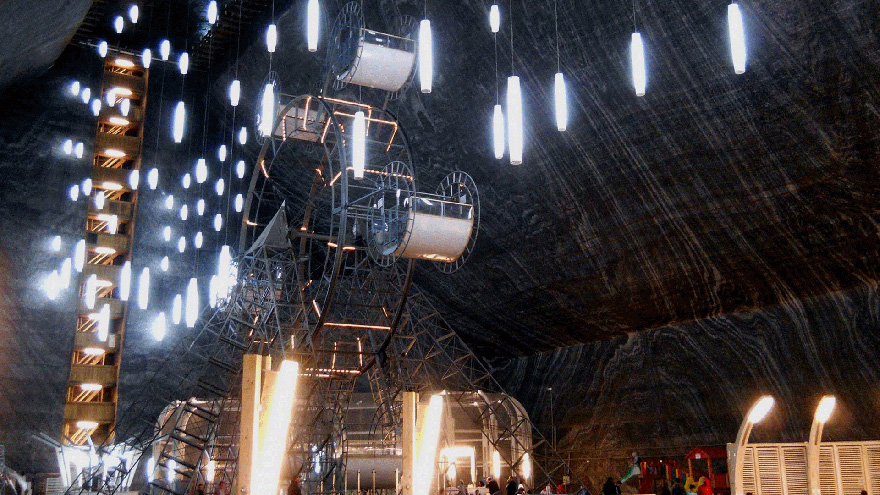 Turda Salt Mine In Romania Turned Into Authentic History Museum