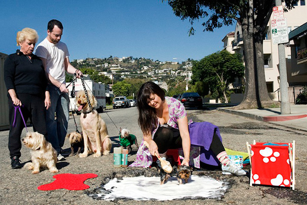 Artists Turn Annoying Potholes Into Creative Scenes (18 pics)