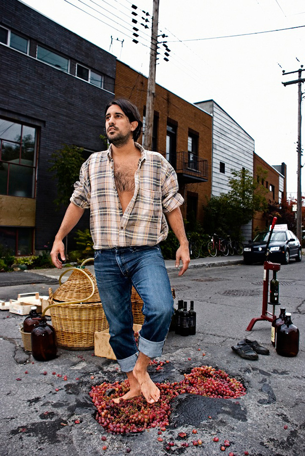 Artists Turn Annoying Potholes Into Creative Scenes (18 pics)