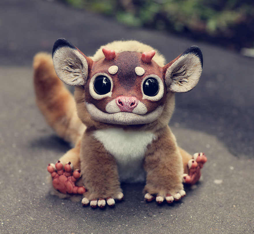 cute-animal-fantasy-dolls-gremlins-santani-14 cute-animal-fantasy-dolls-gremlins-santani-14