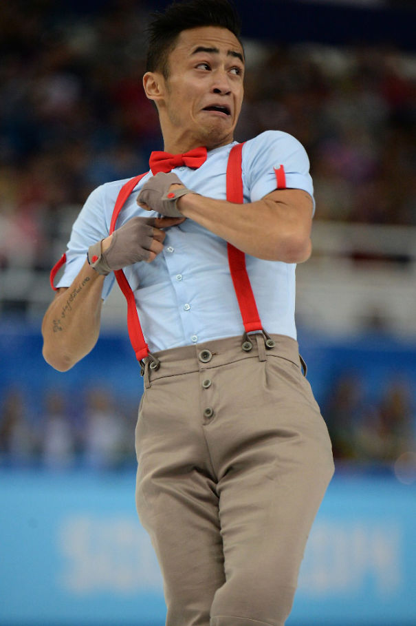 The Faces Of Olympic Figure Skaters (18 Pics)