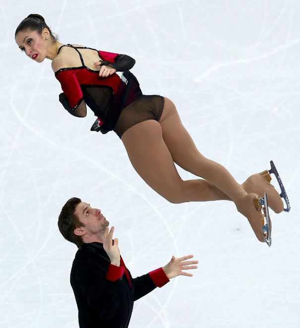 The Faces Of Olympic Figure Skaters (18 Pics)