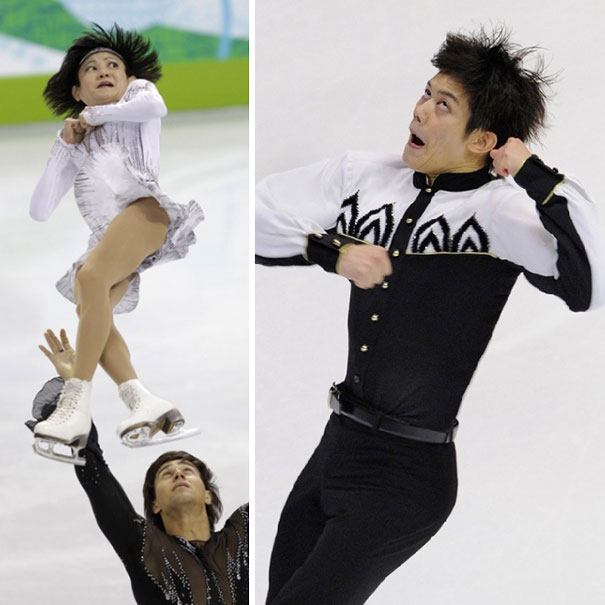 The Faces Of Olympic Figure Skaters (18 Pics)