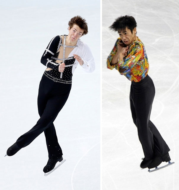 The Faces Of Olympic Figure Skaters (18 Pics)