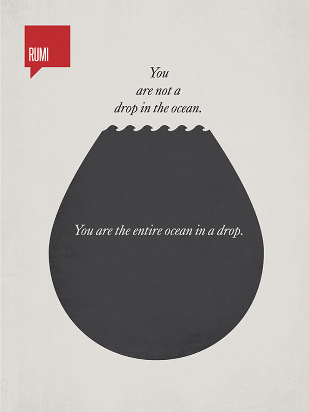 Inspiring Famous Quotes Illustrated With Minimalistic Posters Inspiring Famous Quotes Illustrated With Minimalistic Posters