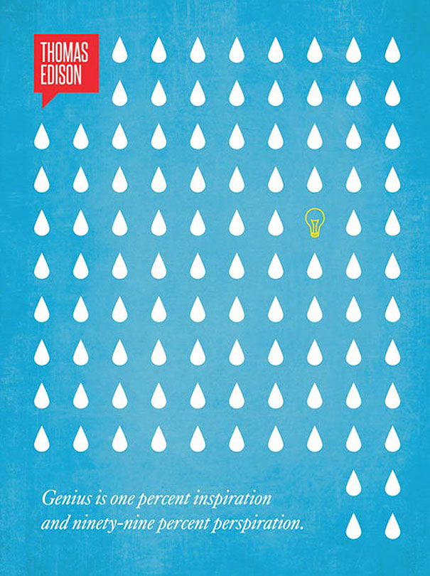 Inspiring Famous Quotes Illustrated With Minimalistic Posters Inspiring Famous Quotes Illustrated With Minimalistic Posters