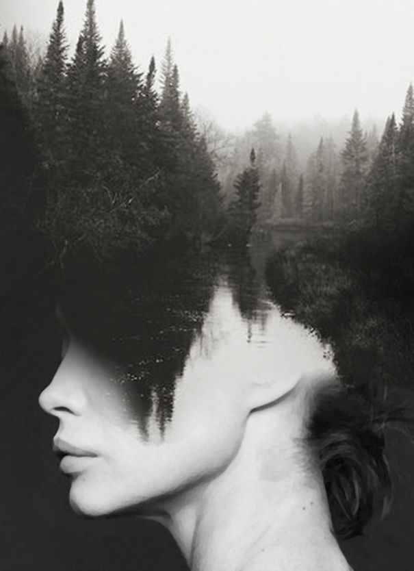 Images Of Nature Merged Into Otherworldy Portraits By Antonio Mora