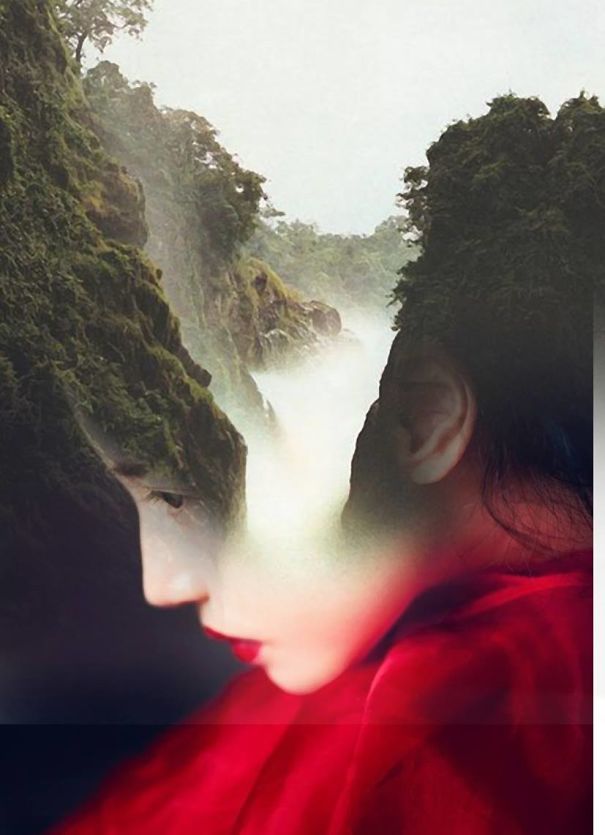 Images Of Nature Merged Into Otherworldy Portraits By Antonio Mora