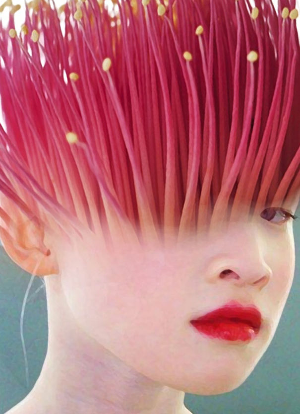 Images Of Nature Merged Into Otherworldy Portraits By Antonio Mora