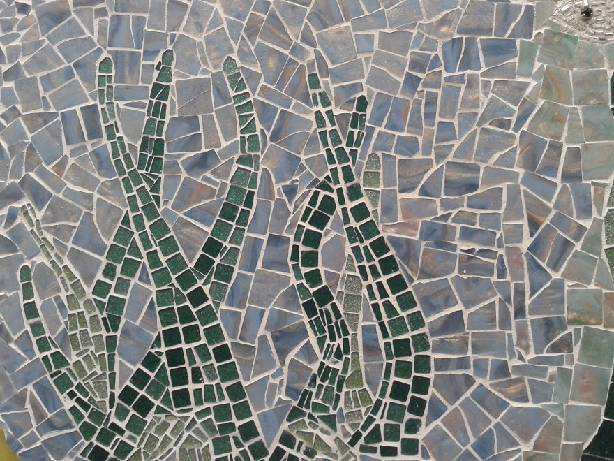 I Made A Mosaic In Bathroom - Bath In The Sea