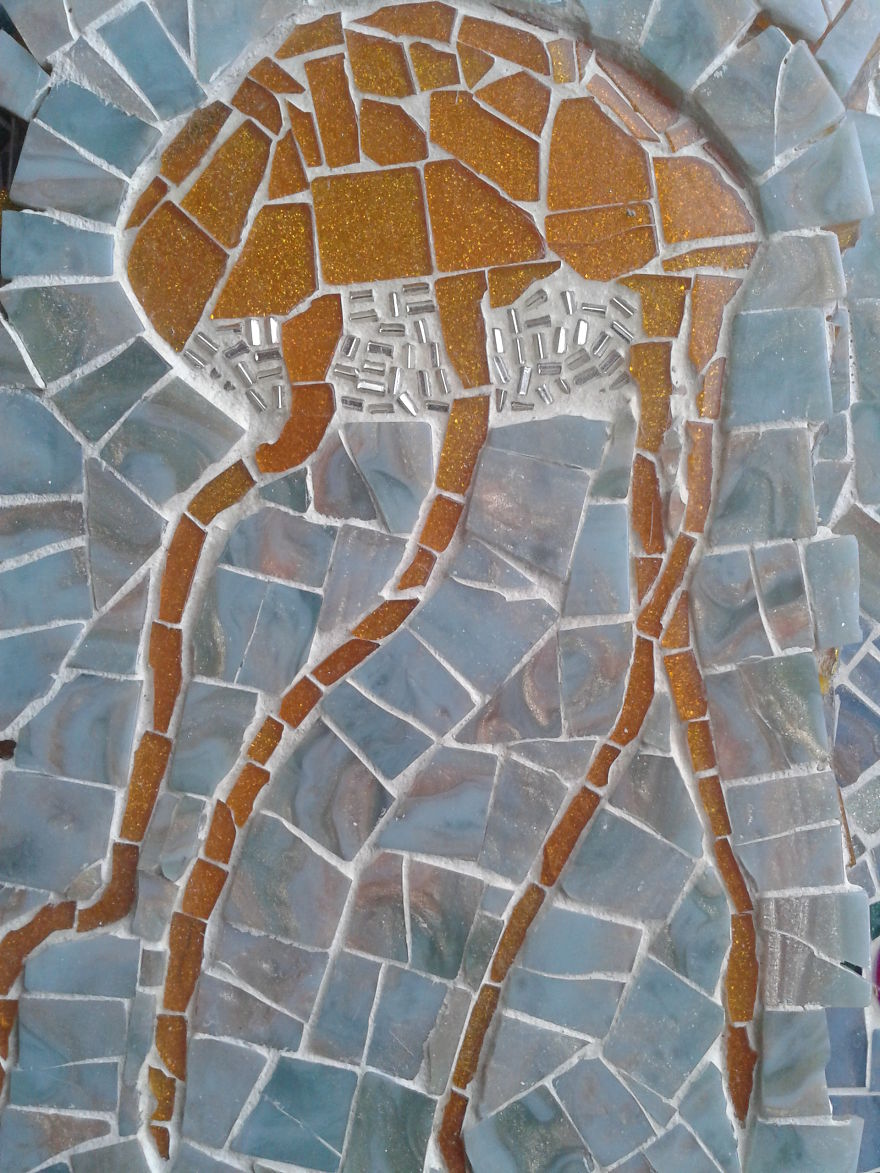 I Made A Mosaic In Bathroom - Bath In The Sea