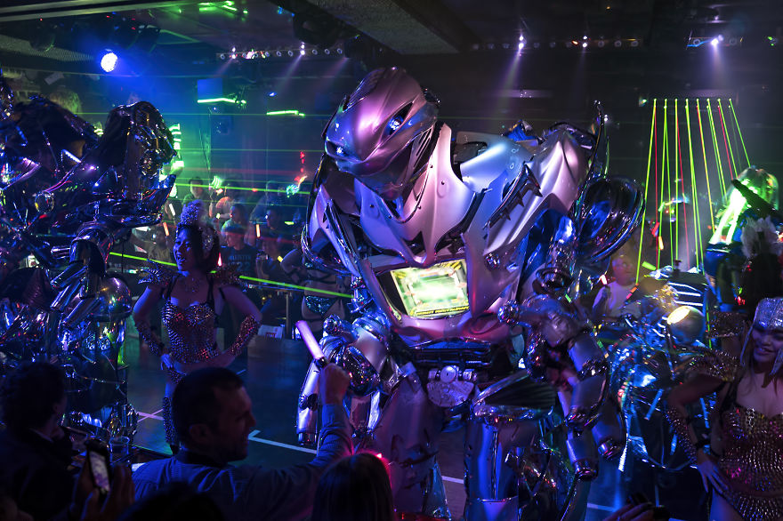The Robot Restaurant In Tokyo