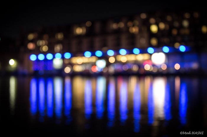 Abstract .. Canal St Martin (paris)