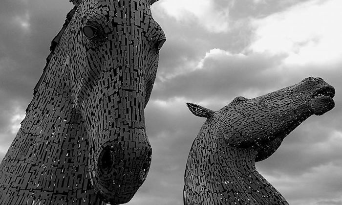 The Kelpies. Falkirk, Scotland