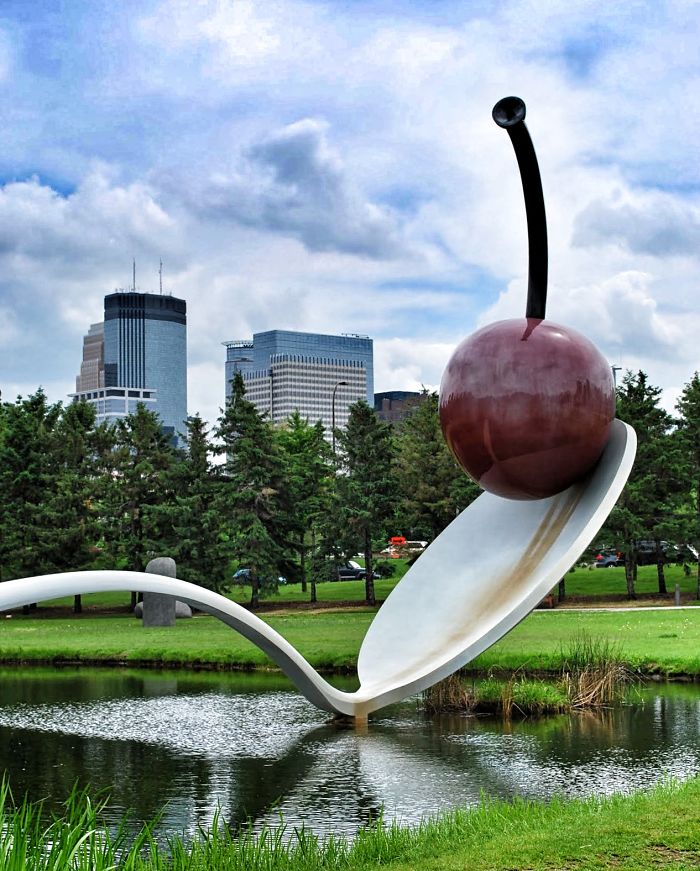 Spoonbridge And Cherry, Walker Arts Center, Minneapolis